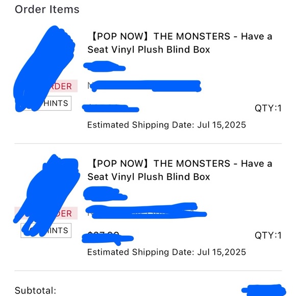 AUTHENTIC LABUBUS - Picture 3 of 3